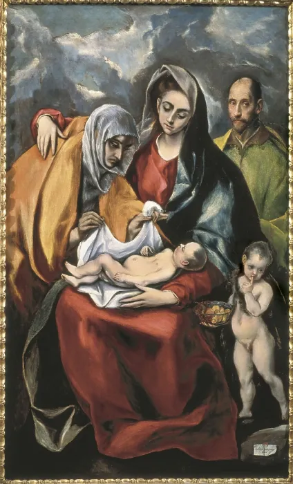 Framed Print : Mannerism art. Oil on canvas. SPAIN. Toledo. Holy Cross Museum. AISA / Everett Collection (32269)**US SALES ONLY**