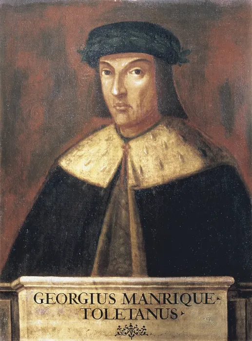Framed Print : MANRIQUE, Jorge (1440-1479). Spanish poet. Anonymous. Oil on canvas. SPAIN. Toledo. State Public Library. - CAGP / Iberfoto / Everett Collection (506158)**US SALES ONLY** Framed Print : MANRIQUE, Jorge (1440-1479). Spanish poet. Anonymous. Oil on canvas. SPAIN. Toledo. State Public Library. - CAGP / Iberfoto / Everett Collection (506158)**US SALES ONLY**