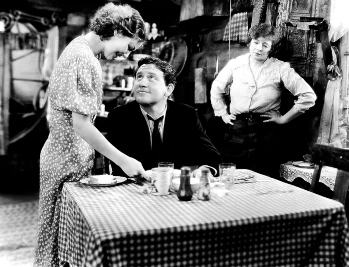 Framed Print : MAN'S CASTLE, Loretta Young, Spencer Tracy, Marjorie Rambeau, 1933