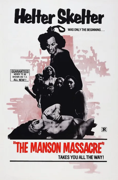 Framed Print : THE MANSON MASSACRE, (aka THE CULT), US poster art, 1971