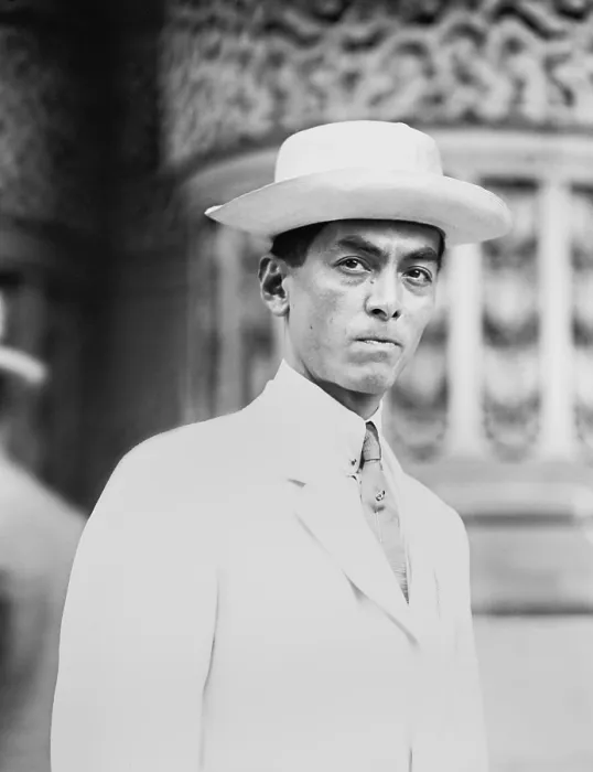 Framed Print : Manuel Quezon in 1912 when he was Resident Commissioner of the Philippines. He was in the US attending the Democratic National Convention in Baltimore