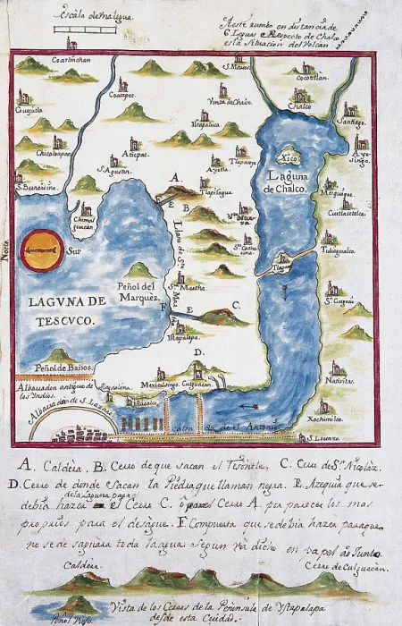 Framed Print : Map of the archbishopric of Mexico (1767), by Jos Antonio Alzate. View of the area of Tenochtitlan, the lagoons of Chalco and Tescuco. From the Lorenzana-Borbn Collection. SPAIN Framed Print : Map of the archbishopric of Mexico (1767), by Jos Antonio Alzate. View of the area of Tenochtitlan, the lagoons of Chalco and Tescuco. From the Lorenzana-Borbn Collection. SPAIN