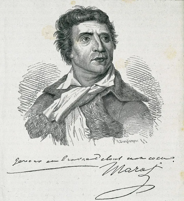 Framed Print : MARAT, Jean-Paul (1743-1793). Etching. AISA / Everett Collection**US SALES ONLY** Framed Print : MARAT, Jean-Paul (1743-1793). Etching. AISA / Everett Collection**US SALES ONLY**