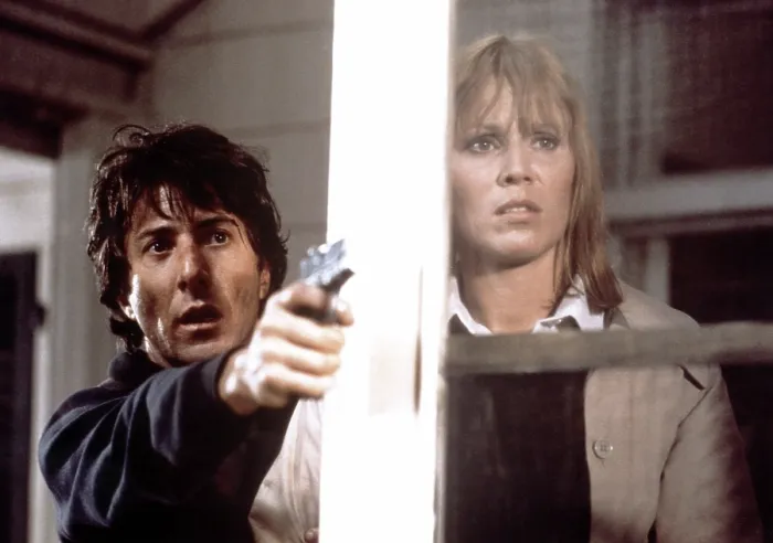 Framed Print : MARATHON MAN, Dustin Hoffman, Marthe Keller, 1976