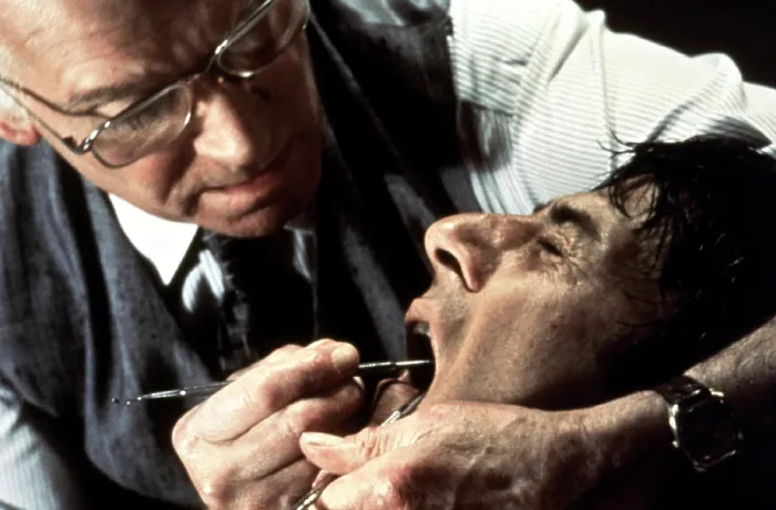 Framed Print : MARATHON MAN, Laurence Olivier, Dustin Hoffman, 1976