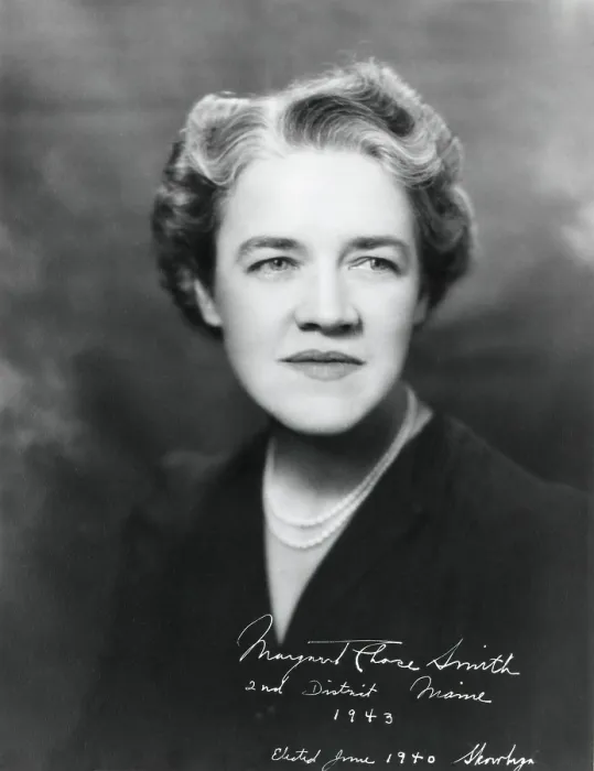 Framed Print : Margaret Chase Smith, U.S. House of Representatives from Maine's 2nd district, 1943 Framed Print : Margaret Chase Smith, U.S. House of Representatives from Maine's 2nd district, 1943
