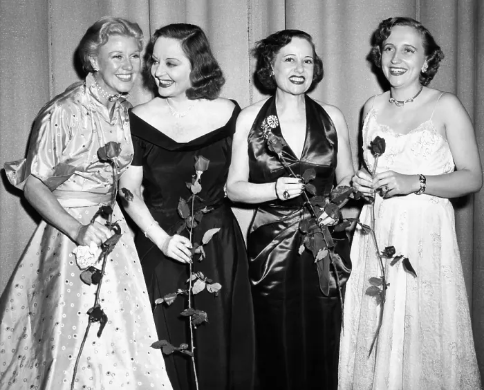 Framed Print : Margaret Truman, the President's daughter, with actress Tallulah Bankhead (2nd from left), and singer, Lucienne Boyer (center) Framed Print : Margaret Truman, the President's daughter, with actress Tallulah Bankhead (2nd from left), and singer, Lucienne Boyer (center)