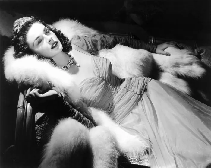 Framed Print : Marguerite Chapman, ca. mid-1940s