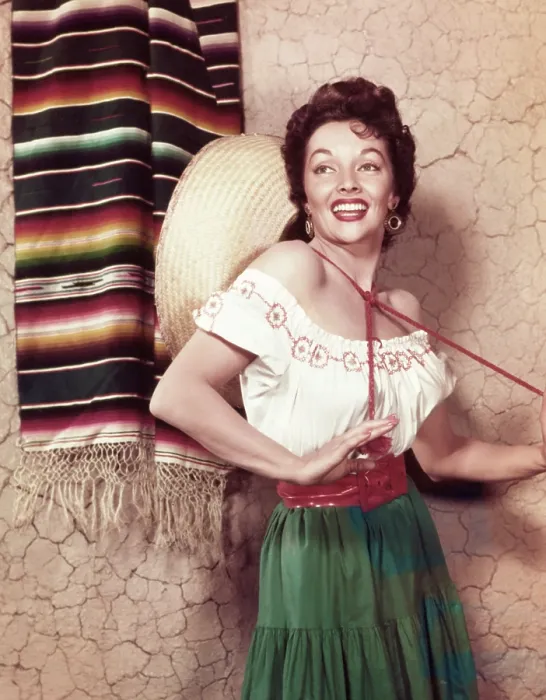 Framed Print : Mari Blanchard, ca. mid-1950s