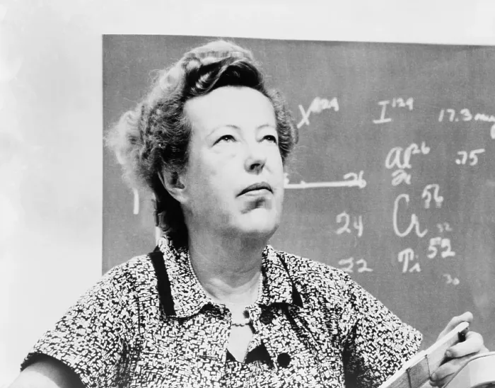 Framed Print : Maria Goeppert-Mayer (1906-1972) shared the 1963 Nobel Prize for Physics with J. Hans D Framed Print : Maria Goeppert-Mayer (1906-1972) shared the 1963 Nobel Prize for Physics with J. Hans D