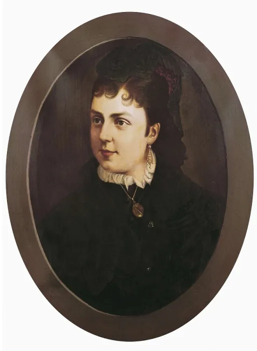 Framed Print : MARIA DE LAS MERCEDES (1860-1878). Anonymous from Sevilla. Oil on canvas. SPAIN. Sevilla. Fine Arts Museum. AISA / Everett Collection**US SALES ONLY**