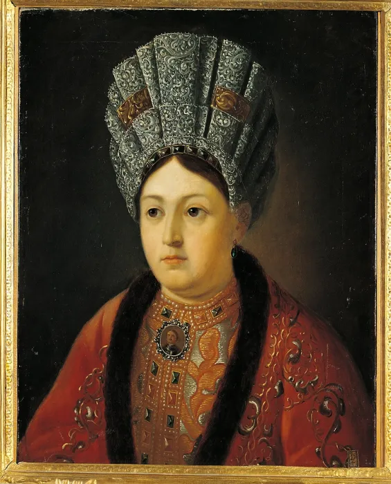 Framed Print : Marija Jakovlevna Stroganova, by Anonymous artist, 1870 about, 19th Century, oil on canvas, cm 71 x 54, 3 - Russia, Moscow, State Historical Museum Framed Print : Marija Jakovlevna Stroganova, by Anonymous artist, 1870 about, 19th Century, oil on canvas, cm 71 x 54, 3 - Russia, Moscow, State Historical Museum
