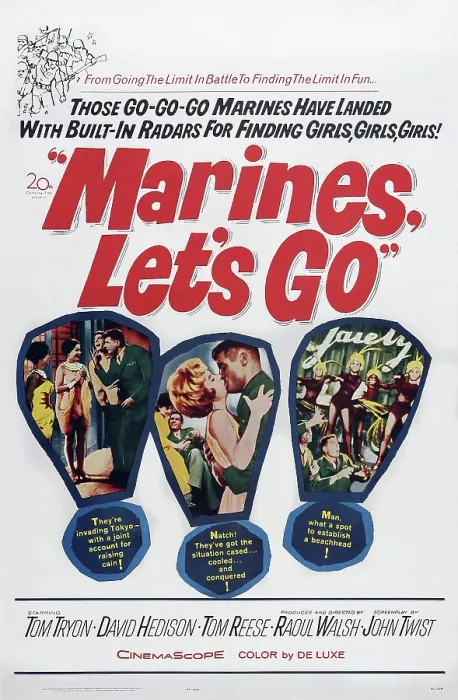 Framed Print : MARINES, LET'S GO, US poster, 1961, TM & Copyright 20th Century Fox Film Corp. / courtesy Everett Collection
