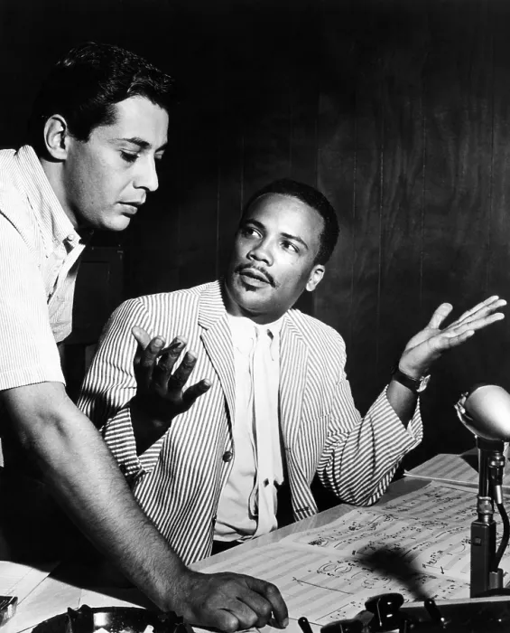 Framed Print : Mark Rydell and Quincy Jones ca. early 1960s.Courtesy: CSU Archives / Everett Collection Framed Print : Mark Rydell and Quincy Jones ca. early 1960s.Courtesy: CSU Archives / Everett Collection
