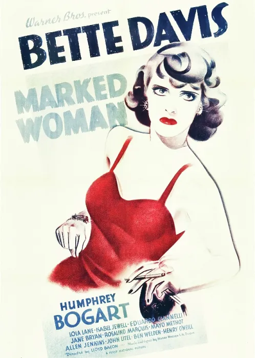 Framed Print : MARKED WOMAN, Bette Davis, 1937