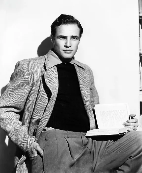 Framed Print : Marlon Brando, ca. 1950 Framed Print : Marlon Brando, ca. 1950