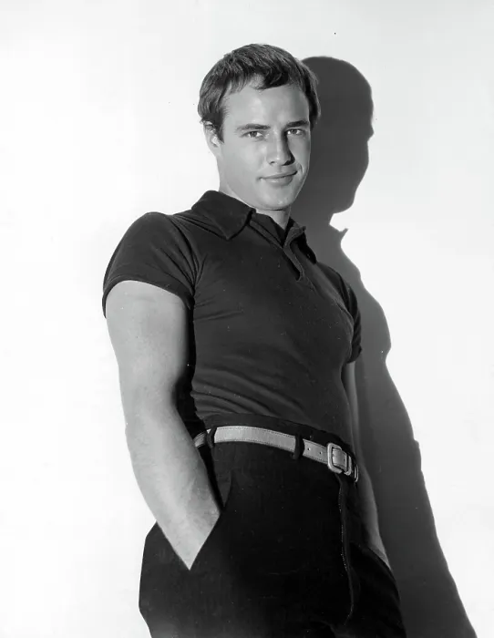 Framed Print : Marlon Brando, ca. 1950s