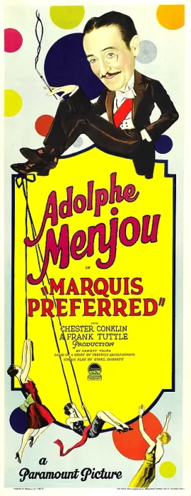 Framed Print : MARQUIS PREFERRED, Adolphe Menjou, 1929 Framed Print : MARQUIS PREFERRED, Adolphe Menjou, 1929