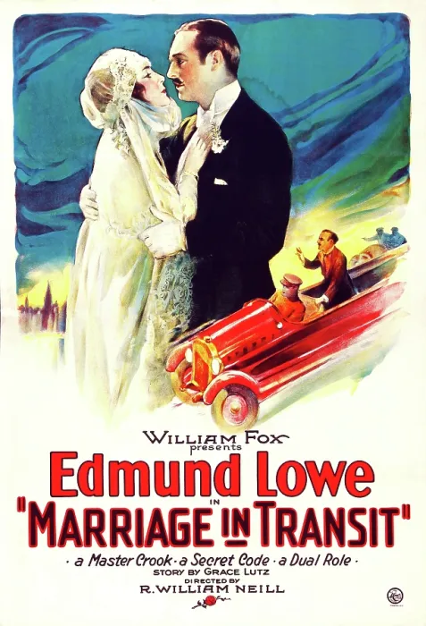 Framed Print : MARRIAGE IN TRANSIT, US poster art, from left: Carole Lombard, Edmund Lowe, 1925. TM & Copyright 20th Century Fox Film Corp. All rights reserved / courtesy Everett Collection