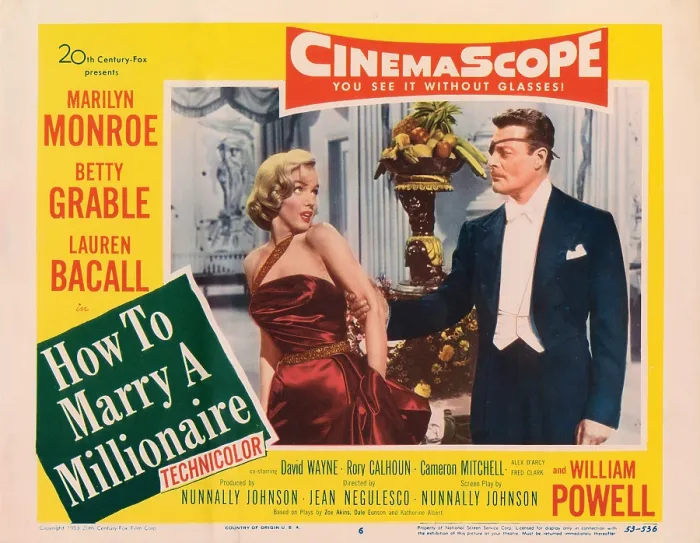 Framed Print : HOW TO MARRY A MILLIONAIRE, Marilyn Monroe, Alex D'Arcy, 1953, TM & Copyright (c) 20th Century Fox Film Corp. All rights reserved Framed Print : HOW TO MARRY A MILLIONAIRE, Marilyn Monroe, Alex D'Arcy, 1953, TM & Copyright (c) 20th Century Fox Film Corp. All rights reserved
