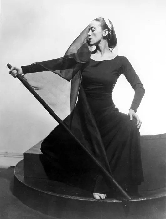 Framed Print : Martha Graham in her TRAGIC HOLIDAY, CA. 1937.. Courtesy: CSU Archives  /  Everett Collection