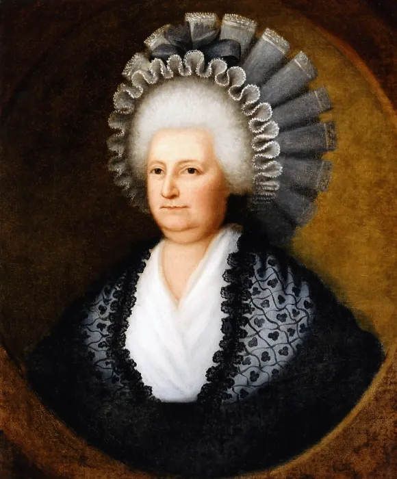 Framed Print : Martha Washington, by Edward Savage, 1790, American painting, oil on canvas