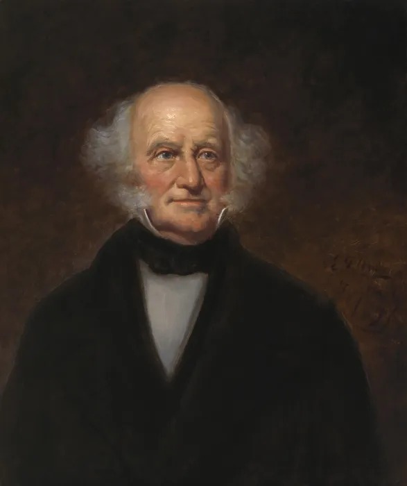 Framed Print : Martin Van Buren served as Vice President in Andrew Jackson first term, 1829-33, and as Secretary of State in his second term, 1833-37. Van Buren and George H.W