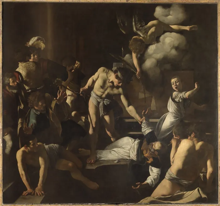 Framed Print : The Martyrdom of St Framed Print : The Martyrdom of St