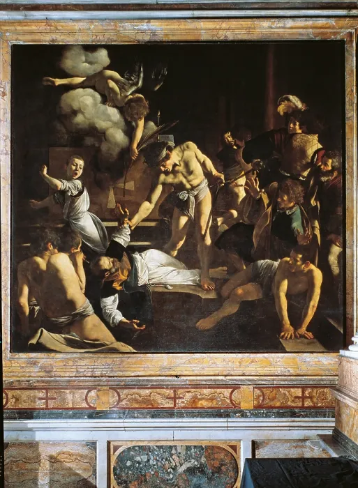 Framed Print : The Martyrdom of St