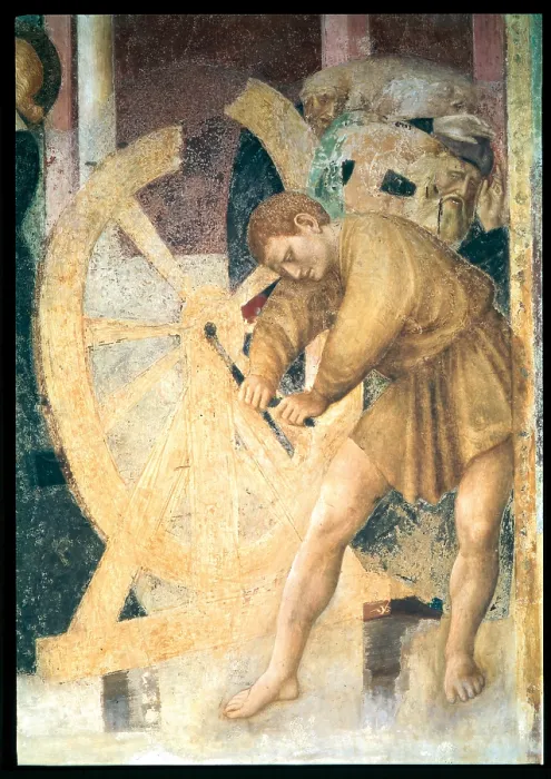 Framed Print : The Martyrdom of St Catherine, by Tommaso di Cristofano Fini known as Masolino da Panicale, 1425 - 1428 about, 15th Century, fresco, - Italy, Lazio, Rome, San Clemente Basilica Framed Print : The Martyrdom of St Catherine, by Tommaso di Cristofano Fini known as Masolino da Panicale, 1425 - 1428 about, 15th Century, fresco, - Italy, Lazio, Rome, San Clemente Basilica