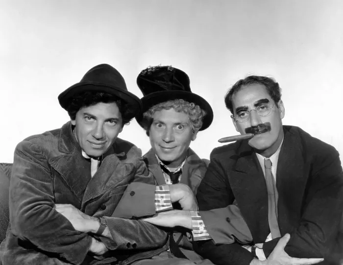 Framed Print : Marx Brothers - Chico Marx, Harpo Marx, Groucho Marx