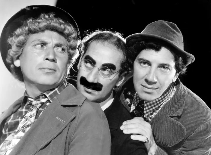 Framed Print : MARX BROTHERS, THE: (Harpo, Groucho, Chico), MGM, 1940 Framed Print : MARX BROTHERS, THE: (Harpo, Groucho, Chico), MGM, 1940