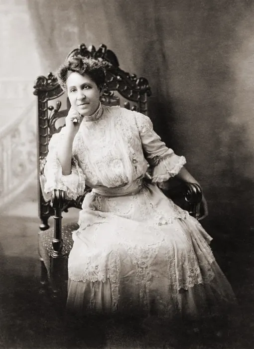 Framed Print : Mary Church Terrell (1863-July 1954) was an African American writer and socially prominent Washington D.C. civil rights activist. She personally lobbied U.S