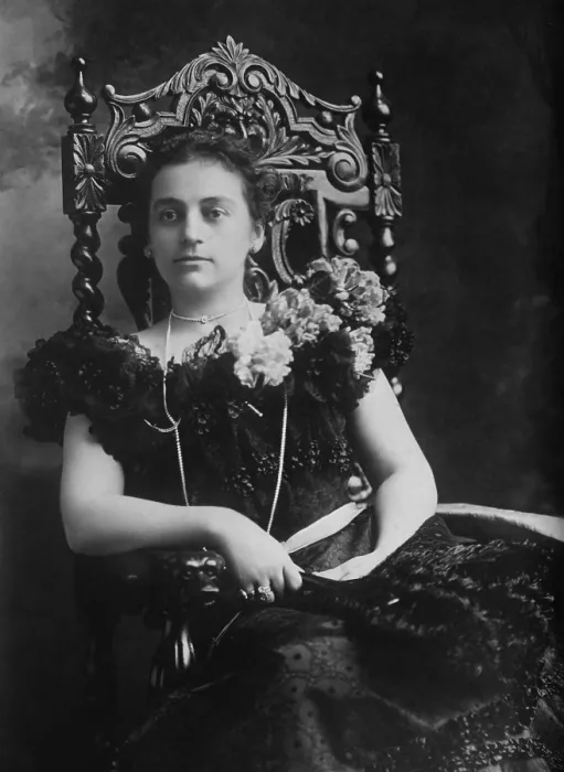 Framed Print : Mary Scott Lord Dimmick, a 37 year old widow, married former President Benjamin Harrison in 1896. She was the niece of his first wife who died in 1892