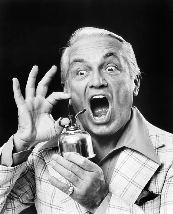 Framed Print : THE MARY TYLER MOORE SHOW, Ted Knight, 1970-77 (1975 photo)