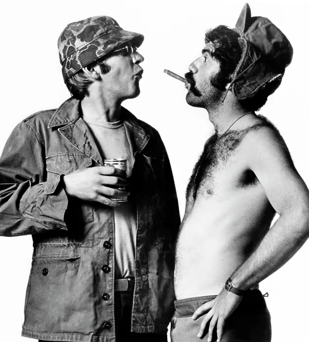 Framed Print : MASH, Donald Sutherland, Elliott Gould, 1970 TM and Copyright (c) 20th Century Fox Film Corp. All rights reserved. Courtesy: Everett Collection