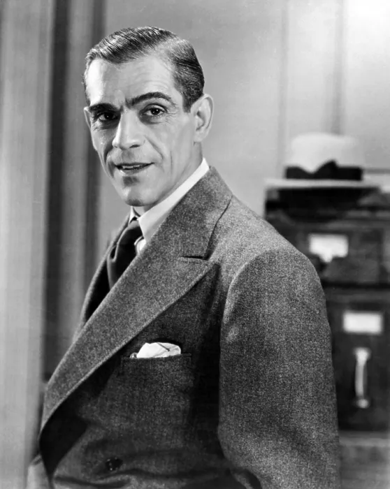 Framed Print : BEHIND THE MASK, Boris Karloff, 1932
