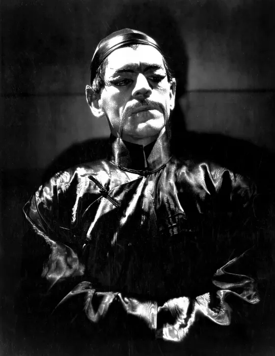 Framed Print : THE MASK OF FU MANCHU, Boris Karloff, 1932