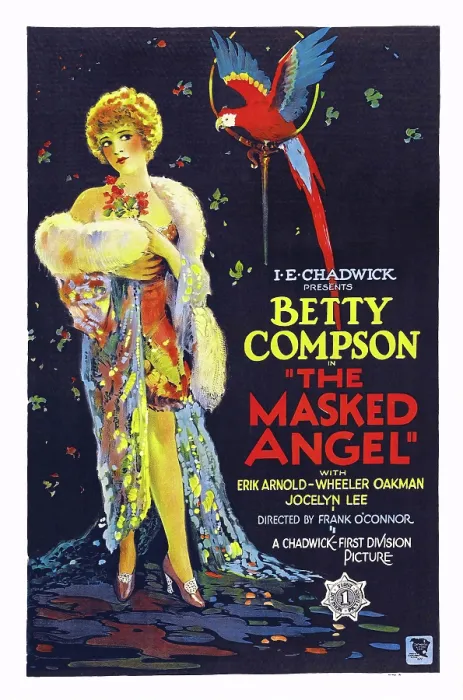 Framed Print : THE MASKED ANGEL, US poster, Betty Compson, 1928 Framed Print : THE MASKED ANGEL, US poster, Betty Compson, 1928