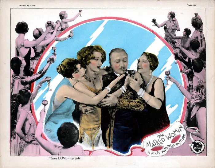 Framed Print : THE MASKED WOMAN, Holbrook Blinn, 1927