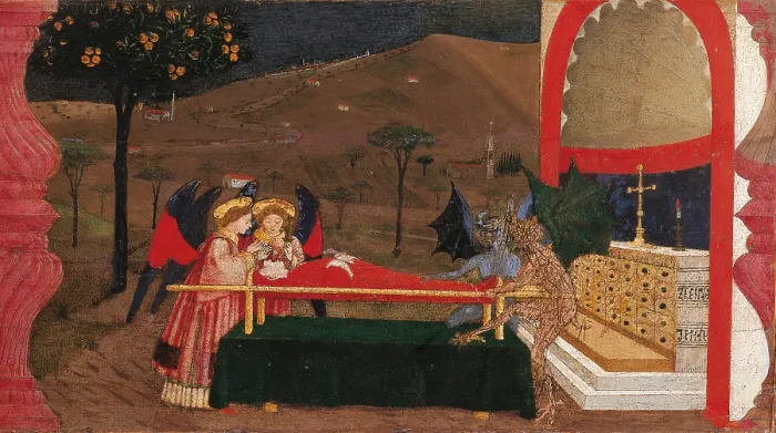 Framed Print : Massacre of the Innocents, by Paolo di Dono know as Paolo Uccello, 1465 - 1468 about, 15th Century, panel, cm 43 x 351 - Italy, Marche, Pesaro Urbino, Urbino Framed Print : Massacre of the Innocents, by Paolo di Dono know as Paolo Uccello, 1465 - 1468 about, 15th Century, panel, cm 43 x 351 - Italy, Marche, Pesaro Urbino, Urbino