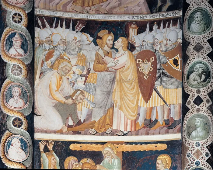 Framed Print : Master of Sant'Abbondio, Stories from the Life of Christ, 1300 - 1325, 14th Century, fresco, Italy, Lombardy, Como Framed Print : Master of Sant'Abbondio, Stories from the Life of Christ, 1300 - 1325, 14th Century, fresco, Italy, Lombardy, Como