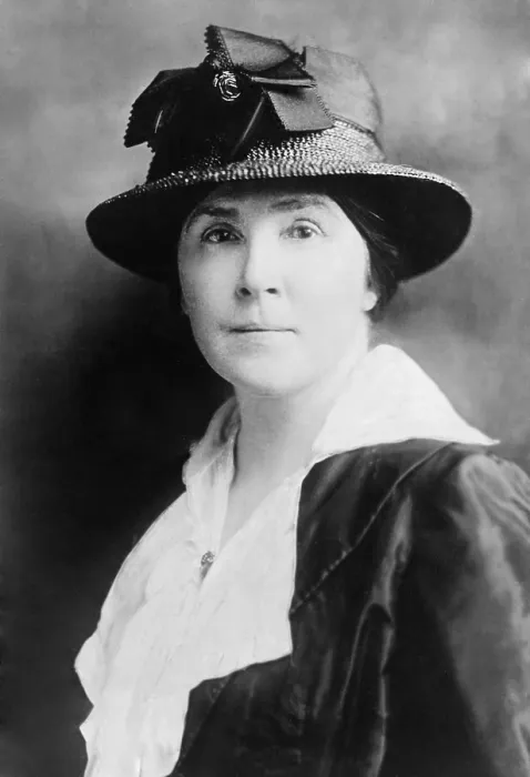 Framed Print : Matilda Gardner, one of the original core of activists who worked with Alice Paul and Lucy Burns when they first came to Washington
