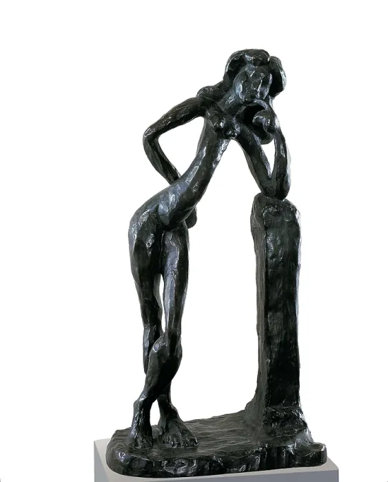 Framed Print : MATISSE, Henri (1869-1954). The Serpentine. 1909. Fauvism. Sculpture on bronze. UNITED STATES OF AMERICA. Washington. Hirshhorn Museum and Sculpture Garden