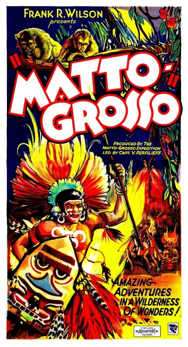 Framed Print : MATTO GROSSO, poster art, 1933 Framed Print : MATTO GROSSO, poster art, 1933