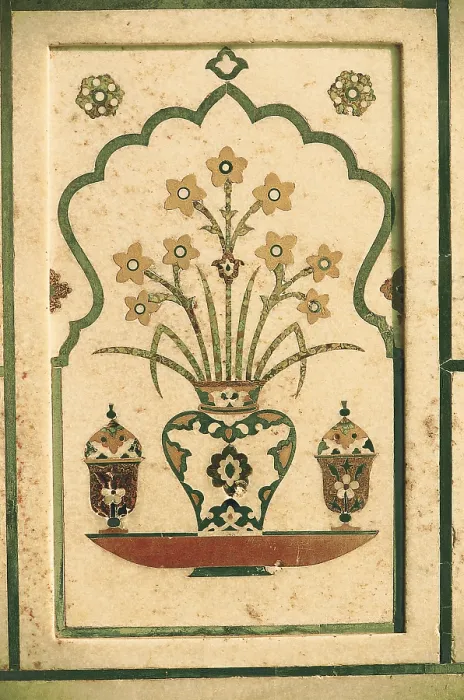 Framed Print : Mausoleum of Itimad ud Daulah, by Unknown Artist, 1622 - 1628, 17th Century, - India, Uttar Pradesh, Agra, Agra, Mausoleum of Itimad-ud-Daulah