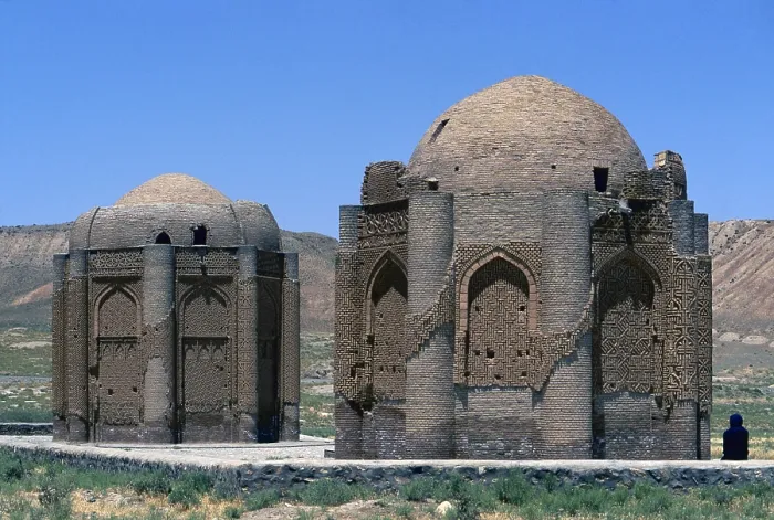 Framed Print : Mausoleums, 1068-1093, 11th Century, mixed technique - Whole artwork view