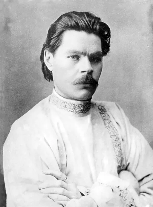Framed Print : Maxim Gorky (1868-1936) wrote about the life of the working class Russians and supported the Marxist Revolution but was often in conflict with its political leaders. 1910 portrait