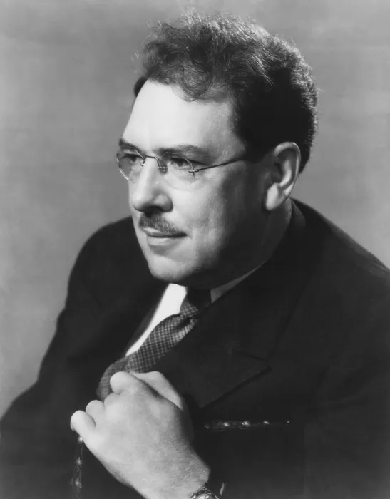 Framed Print : Maxwell Anderson, American playwright, author, poet, journalist and lyricist. Photo by Florence Vandamm, for Guthrie Mc Clintic's production of WINTERSET, 1936