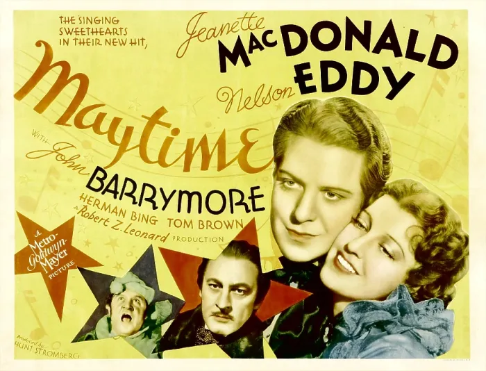 Framed Print : MAYTIME, from left: Herman Bing, John Barrymore, Nelson Eddy, Jeanette Macdonald, 1937 Framed Print : MAYTIME, from left: Herman Bing, John Barrymore, Nelson Eddy, Jeanette Macdonald, 1937